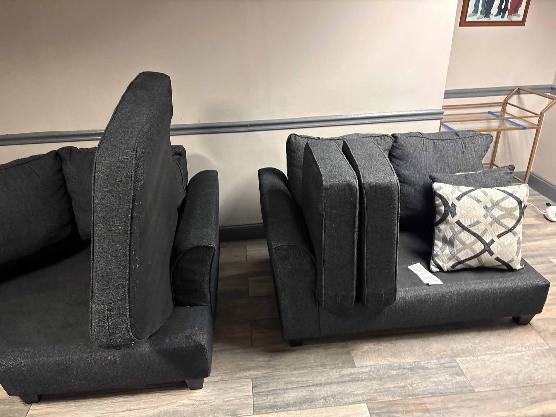 Sectional upholstery refreshed